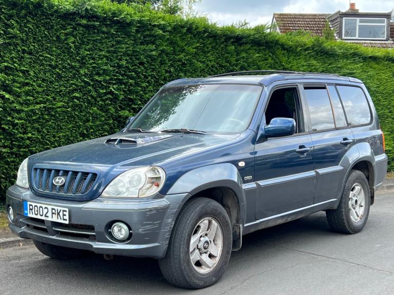 LEFT HAND DRIVE 2002 HYUNDAI TERRACAN 2.9 CRTD [DIESEL] UK REG | 4X4 | ECO | LHD