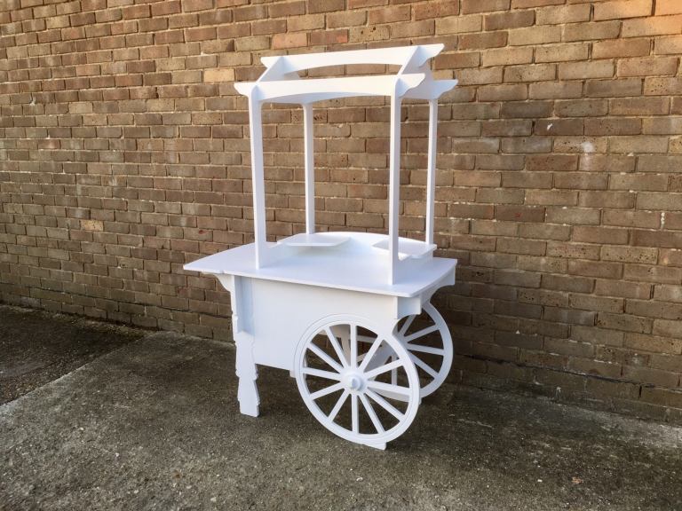PVC candy cart Sweet Cart Display weddings 