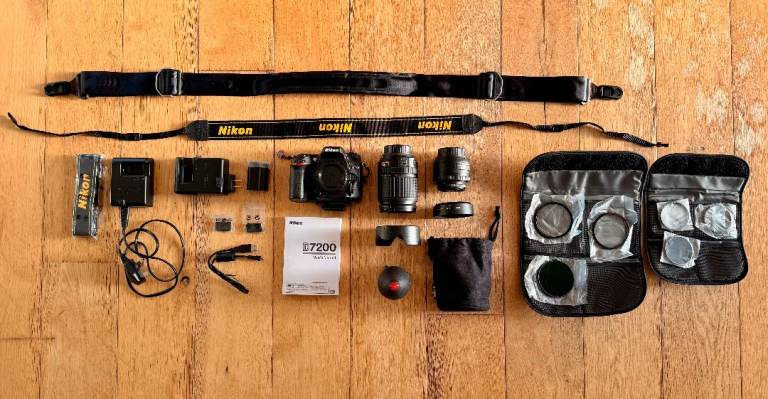 Nikon D7200 DSLR Camera + Lenses & Accessories - Great Condition