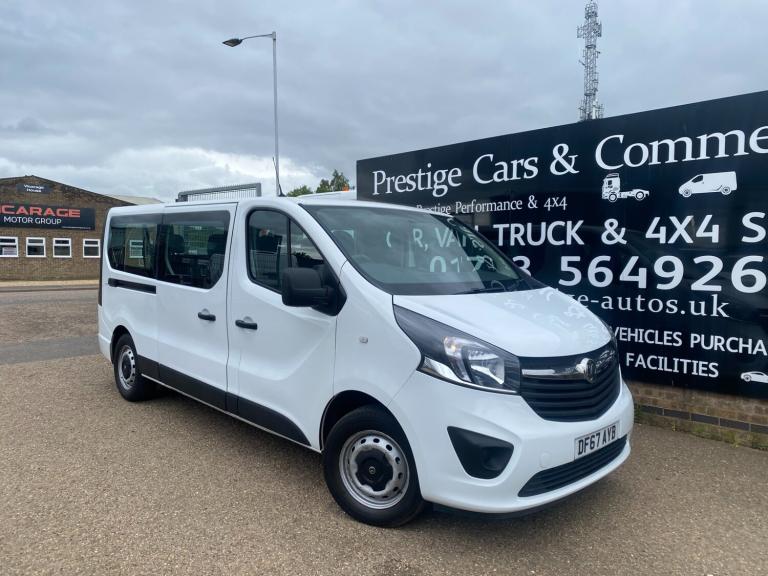 2017 Vauxhall Vivaro 2900 1.6CDTI BiTurbo 125PS Combi 9 SEATER MPV MINIBUS 112K FSH AC CRUISE  MP...