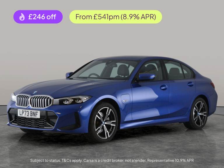 2023 BMW 3 Series 2.0 330e 12kWh M Sport Saloon 4dr Petrol Plug-in Hybrid Auto xDrive Euro 6  Sal...