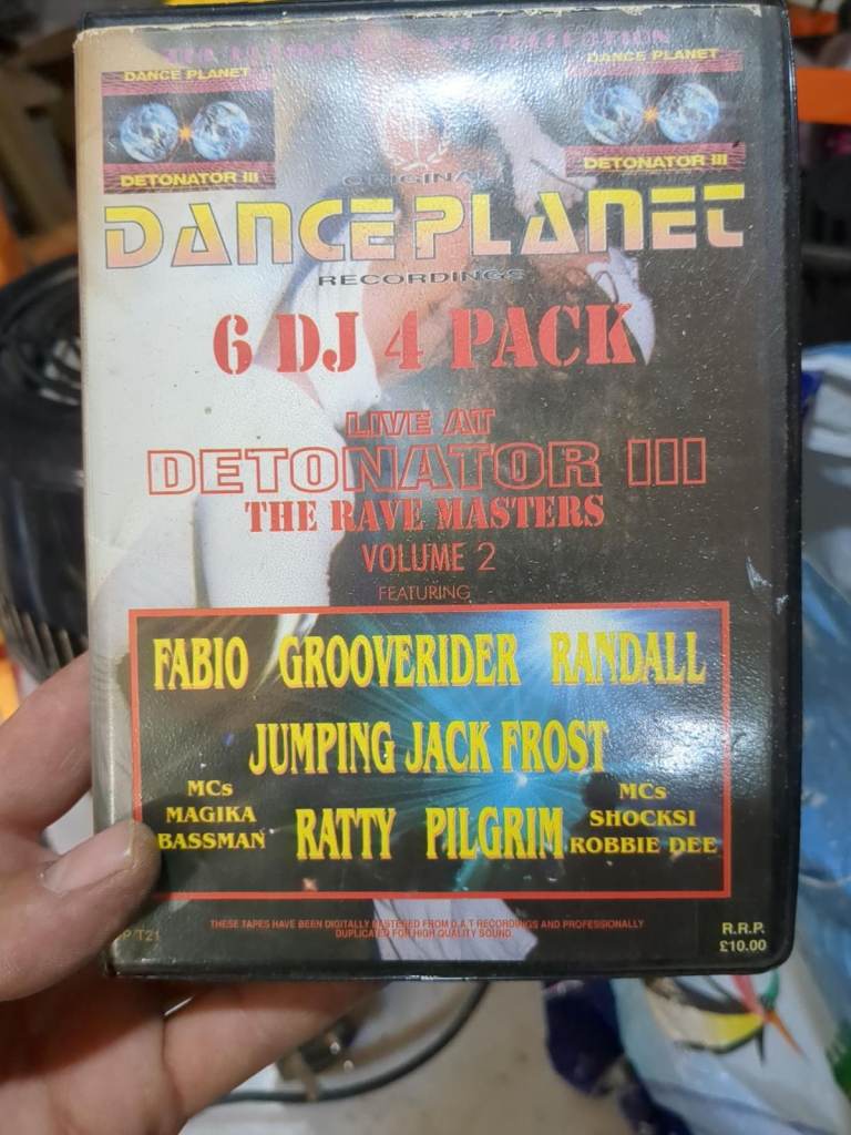 Vintage 90s Rave / Drum & Bass Cassette Collection – Helter Skelter, Fantazia, One Nation