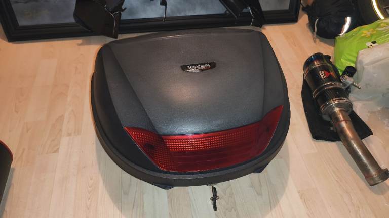 Motorcycle Lextek Universal Luggage Box 52L