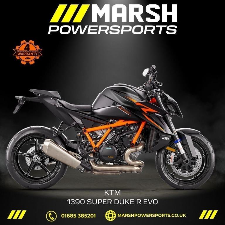KTM 1390 Super Duke R Evo Black 2026 - KTM Main Dealer - Reserve Now'