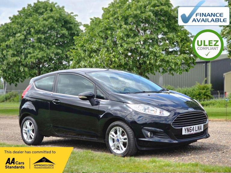2014 Ford Fiesta 1.0 EcoBoost Zetec 3dr Powershift HATCHBACK PETROL Automatic