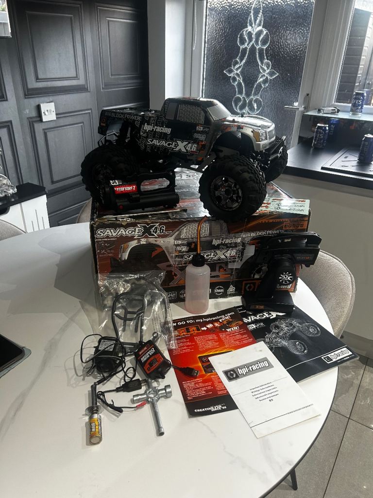 HPI Racing Savage X 4.6 RC Monster Truck – Good Condition
