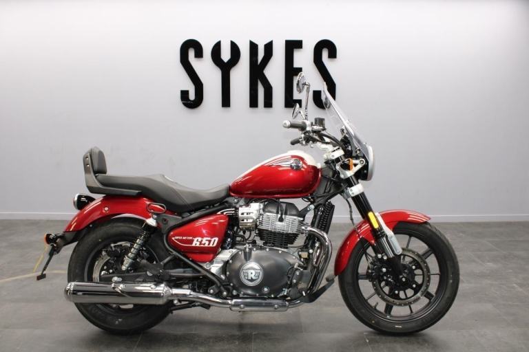 2025 Royal Enfield Super Meteor in Celestial Red **Available Now**