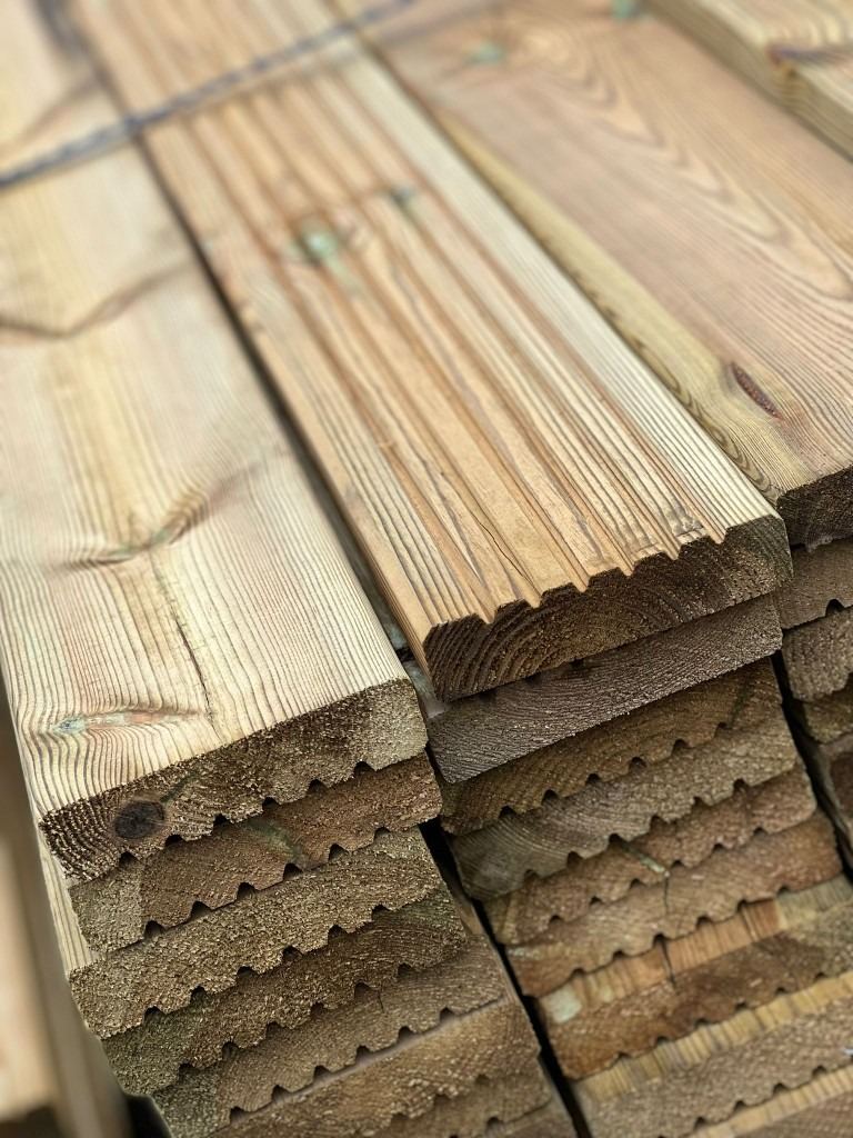 DECKING BOARDS, RAILS, POSTS, SPINDLES