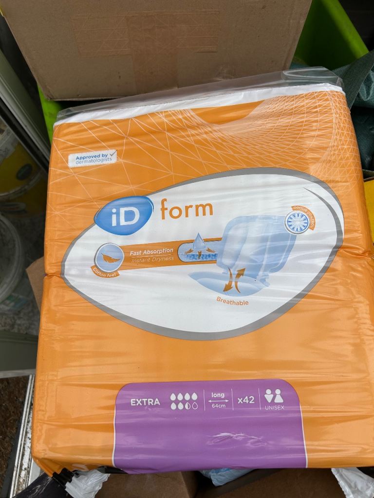 Free Incontinence Pads Job Lot – TENA / iD Form / Vivactive – New & Sealed