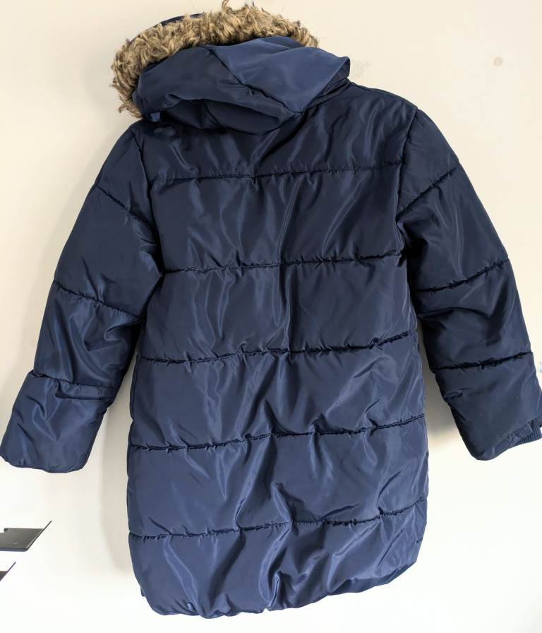 JOHN LEWIS Girls Navy blue Winter Jacket - Age 10 years