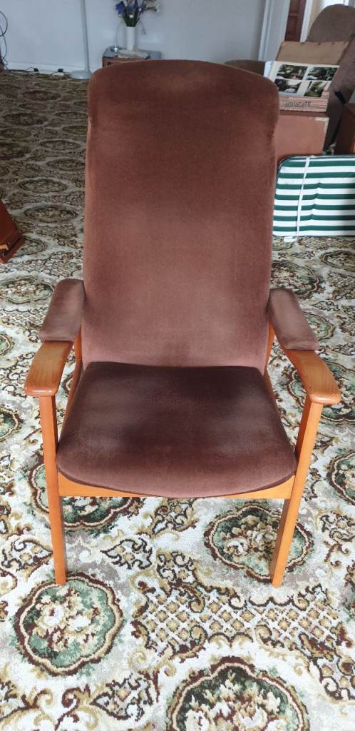 Cintique 1970's lounge chair 