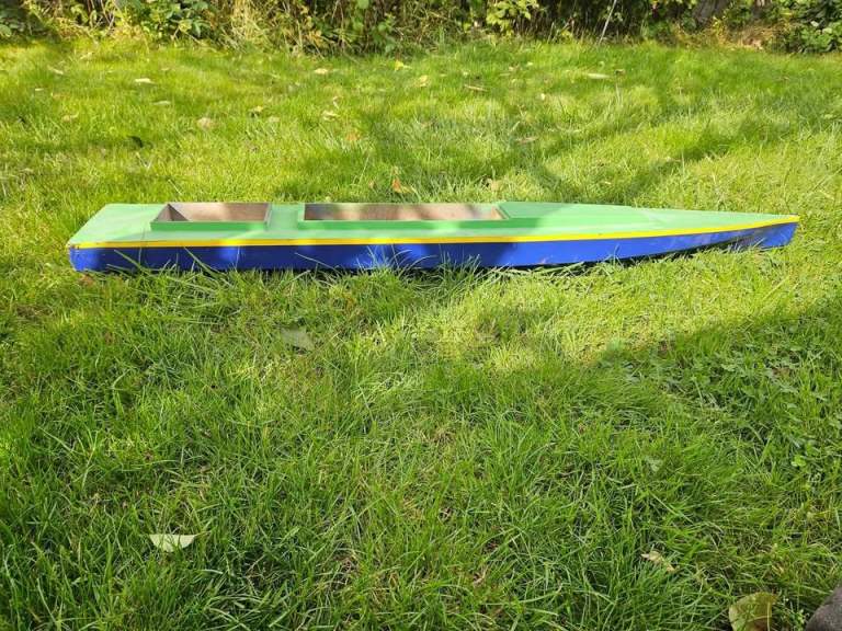 Boat hull for restoration