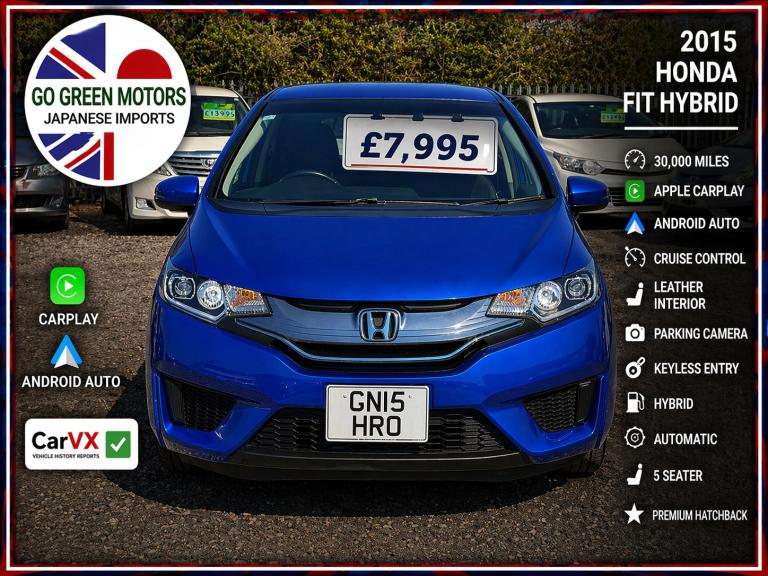 2026 Honda Fit JAZZ 5 Doors Automatic 30000 miles CARVX report Apple CarPlay, Keyless  HATCHBACK ...