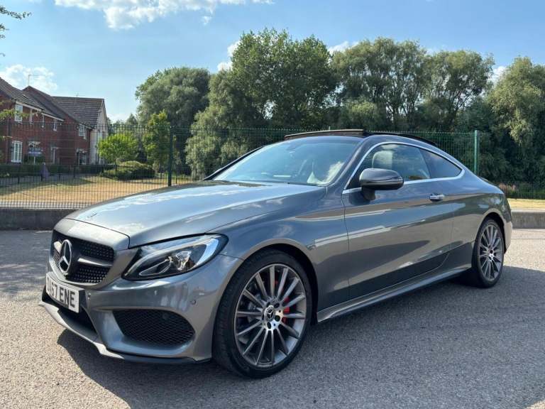 2017 Mercedes-Benz C Class 2.0 C200 AMG Line (Premium) G-Tronic+ Euro 6 (s/s) 2dr COUPE Petrol Au...