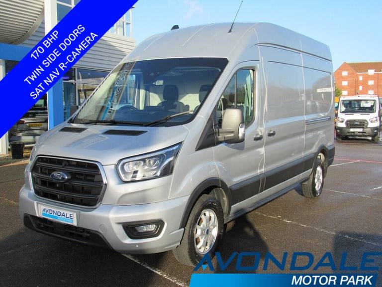 2024 Ford Transit 350 EcoBlue Limited 170 BHP RWD HIGH SPEC WITH TWIN SIDE DOORS SAT NAV CAM Pane...