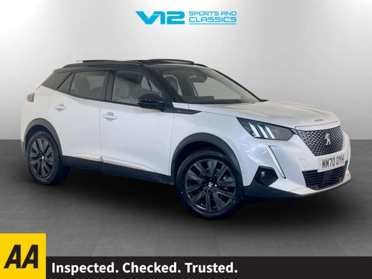 2020 Peugeot E-2008 50kWh GT SUV 5dr Electric Auto (136 ps) SUV Electric Automatic