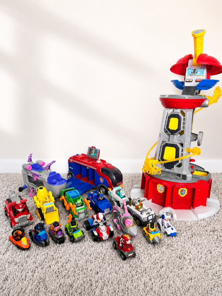 Paw Patrol Bundle: Lookout Tower, Patroller, and Vehicles