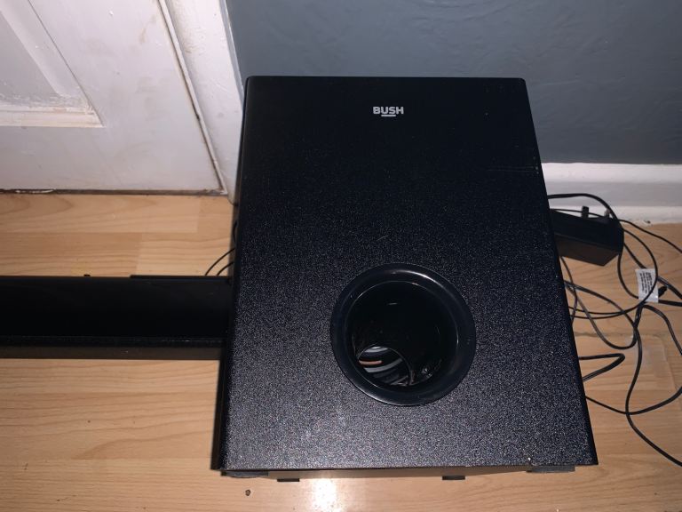 Bush soundbar and subwoofer ( no remote )