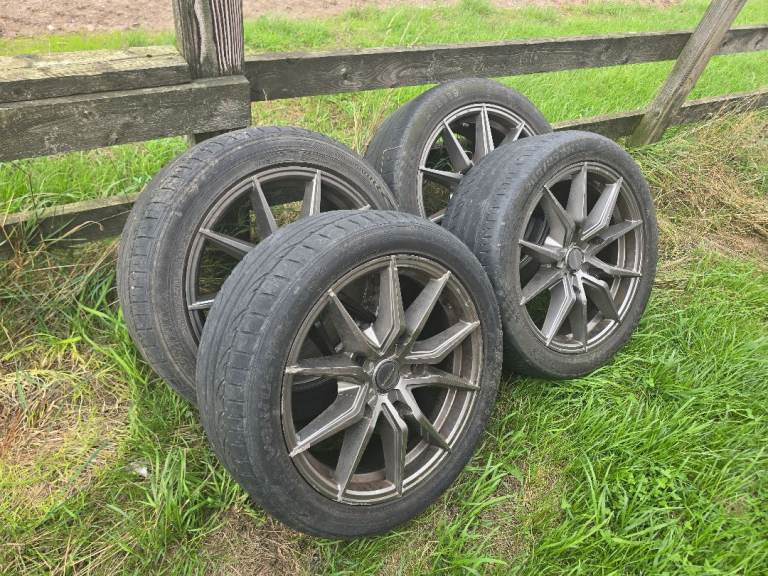 Ford Transit Custom 18 inch  245/45ZR18 Aluwerks alloy x4 wheels 