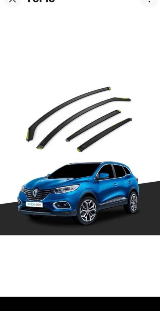 Brand new kadjar wind deflectors
