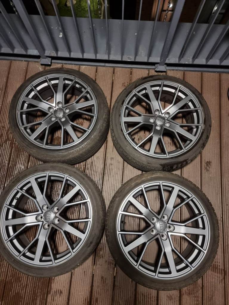 Audi Style 19” Alloy Wheels with Tyres – 5x112 / 8.5J / ET35