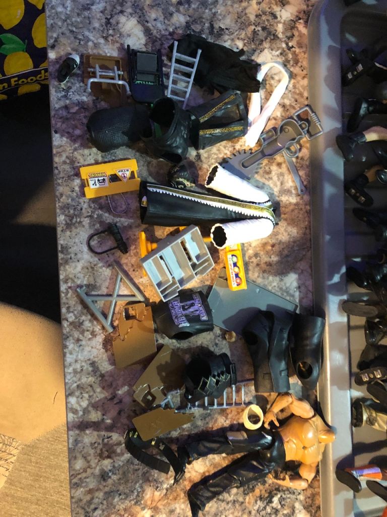 Wrestling figures 