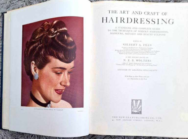 1931 THE ART & CRAFT of HAIRDRESSING 663 pages