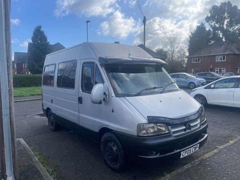 Citroen Relay campervan ,3 seats and 3 berths 