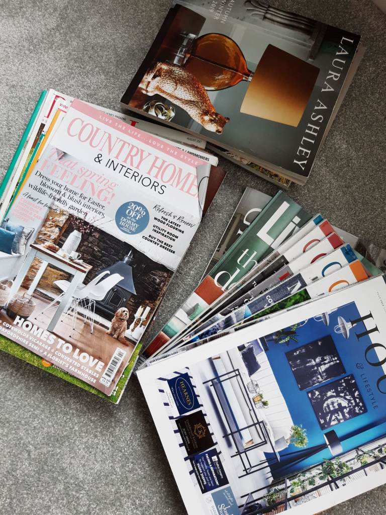 Magazines interior + a couple of Laura Ashley - all clean and in good condition