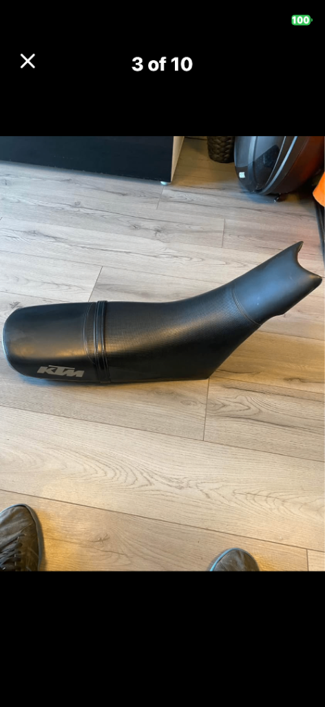 2006 KTM duke 2 640 seat