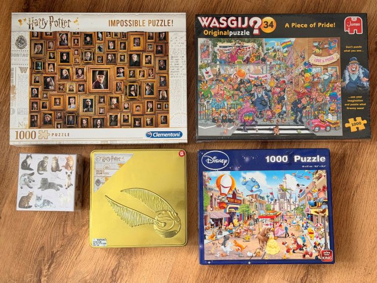 Jigsaw Puzzle Bundle + Puzzle Mat – £20