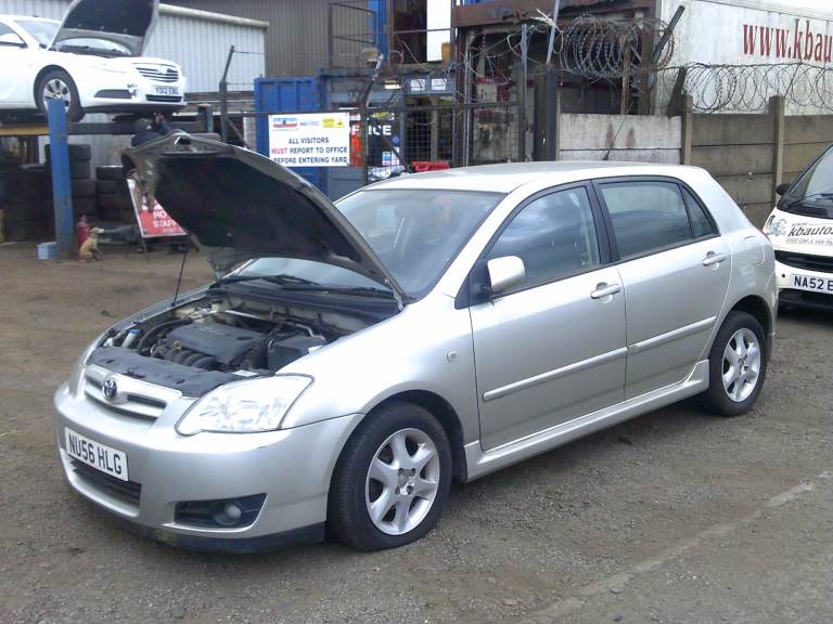 breaking for spares toyota corolla 2006 1.4 p