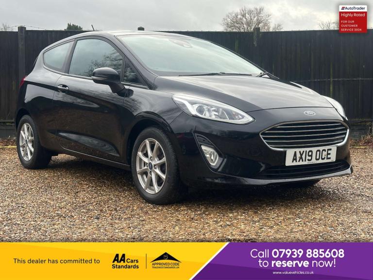 2019 Ford Fiesta 1.1 Fiesta Zetec 3dr Hatchback Petrol Manual