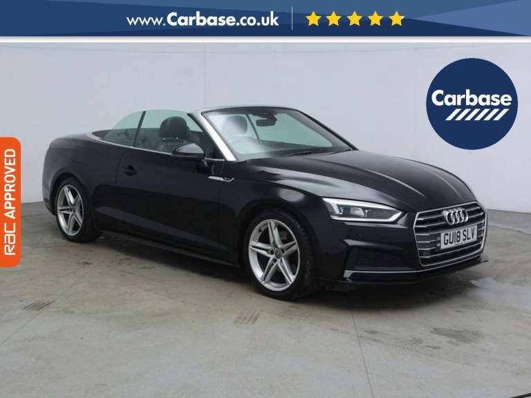 2018 Audi A5 Cabriolet 2.0 TFSI S line Convertible 2dr Petrol Manual Euro 6 (s/s) (190 ps) Conver...