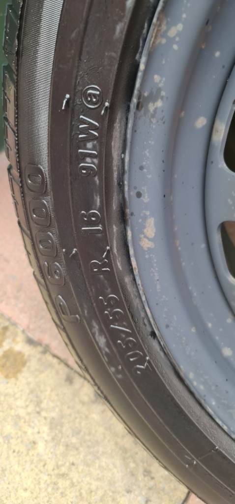 Perrili p6000 tyres 205 55 16 