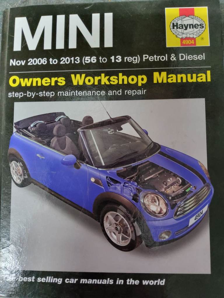 Haynes Workshop Manual for MINI 2006 - 2013