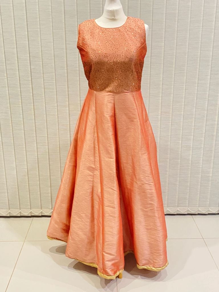 Long Gown, prom Dress, Indian party Suits Wedding Party Bollywood gown