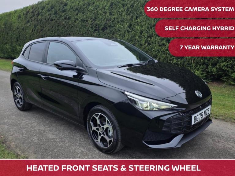 2025 MG MG3 1.5 Hybrid Trophy 5dr Auto HATCHBACK Petrol/Electric Hybrid Automatic