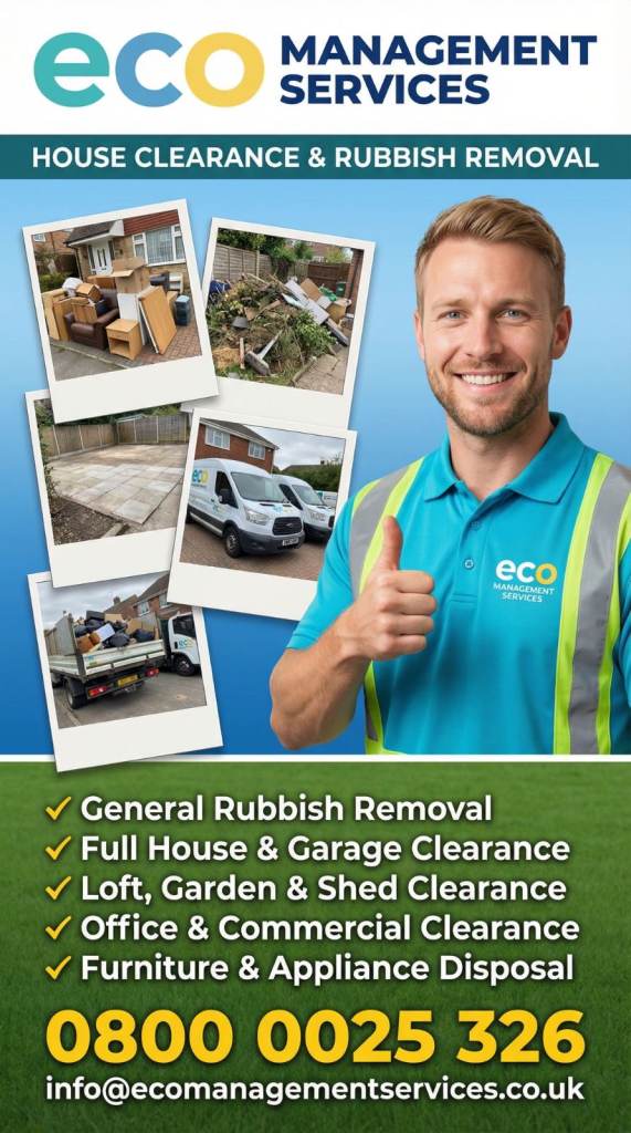 Rubbish Removal | House Clearance / Waste Clearance / Garden Clearance | Same Day Service!