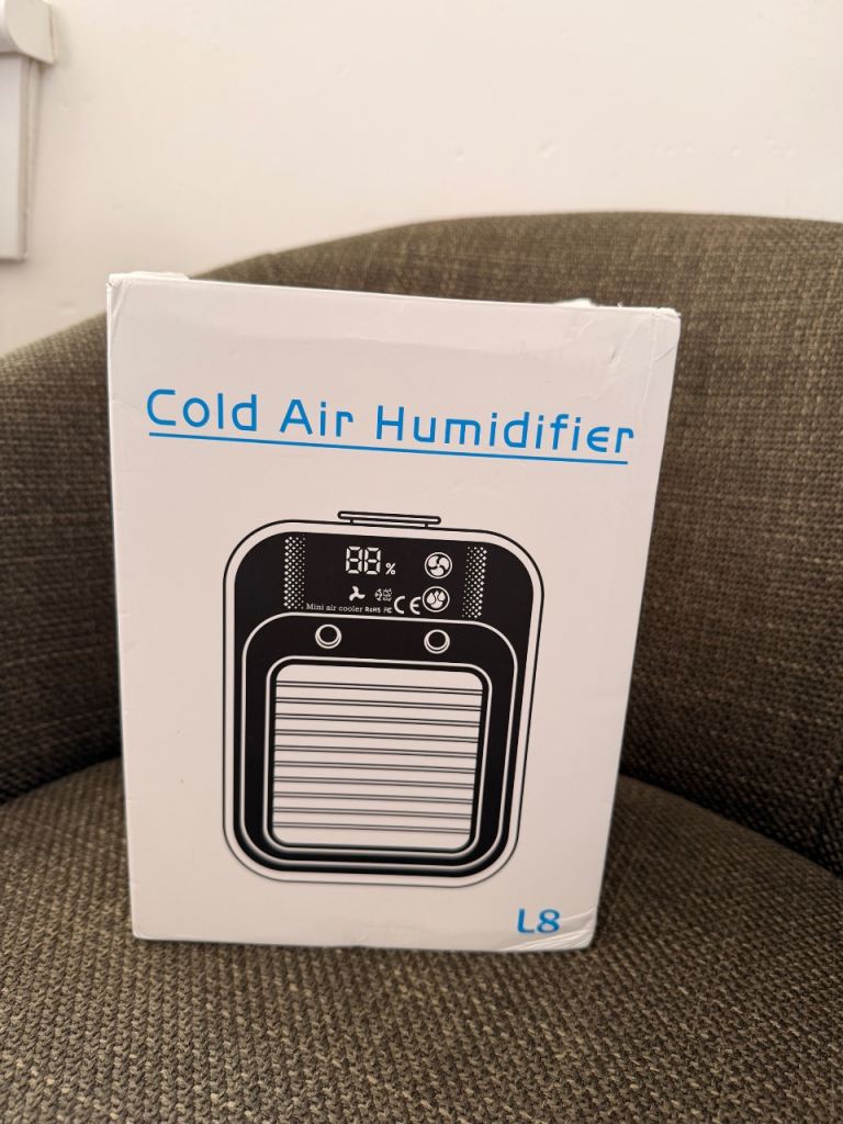 New Cold Air Humidifier Model L8 – Unused in Box