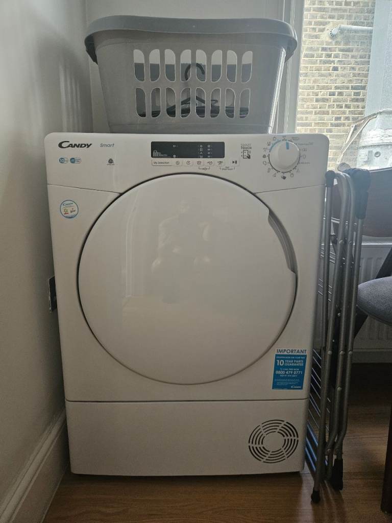 Candy 10kg tumble dryer white