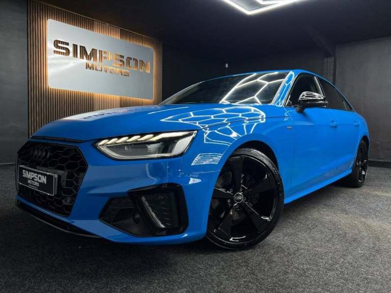 2020 Audi A4 2.0 TFSI 35 Black Edition Saloon 4dr Petrol S Tronic Euro 6 (s/s) (150 ps) Saloon Pe...