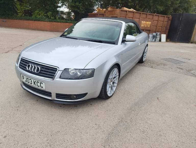 Audi A4 B6 Cabriolet 2.4 Sport Manual Silver