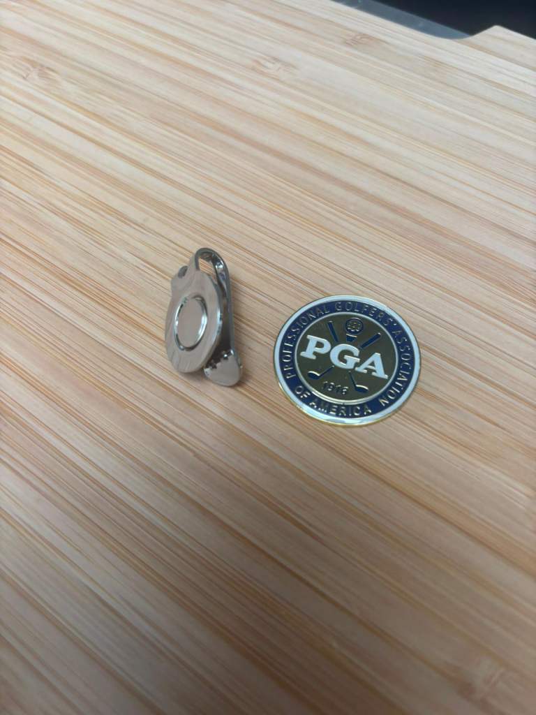 PGA Golf Ball Marker with Magnetic Clip – As Good As New