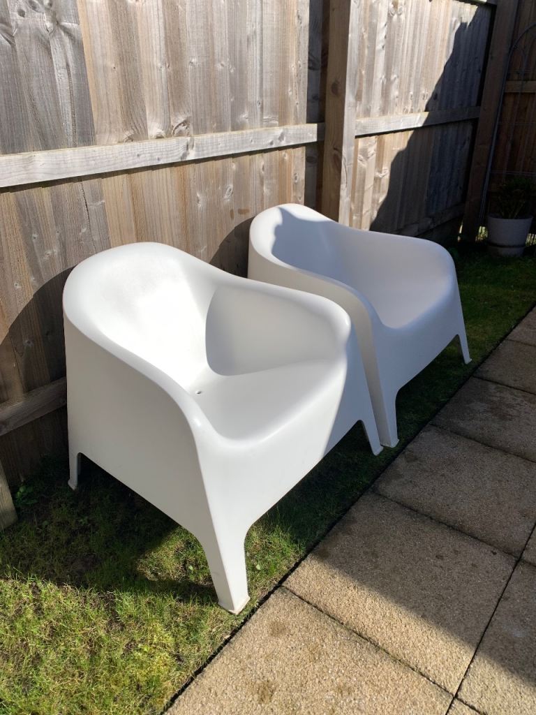 2 x Ikea ‘Skarpo’ outdoor chairs