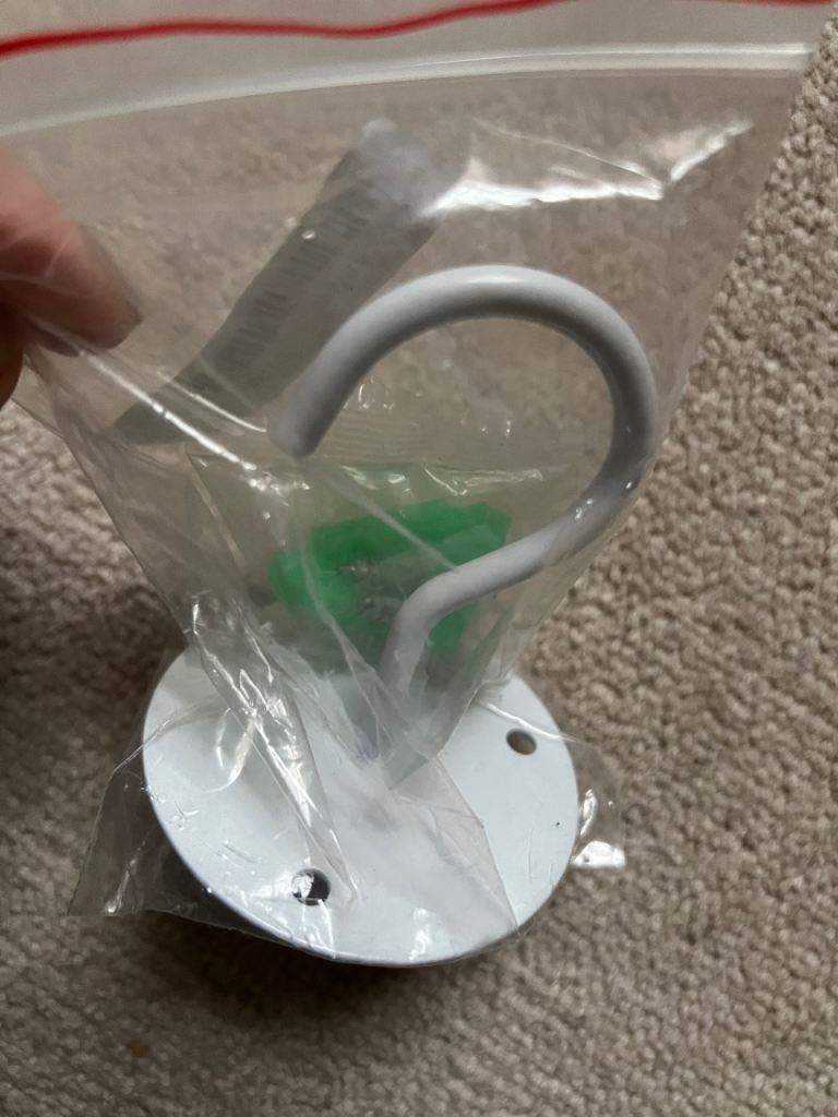 Ceiling or wall hook