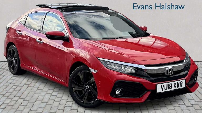 2018 Honda Civic 1.5 VTEC Turbo Prestige 5dr CVT Hatchback Petrol Automatic