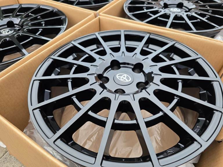 18" BRAND NEW ALLOY WHEELS for TOYOTA ALPHARD (2008-2023) TOYOTA RAV4: (2005-2023) Load Rated
