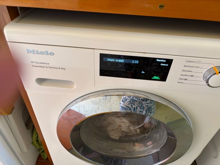 Miele washing machine and tumble dryer