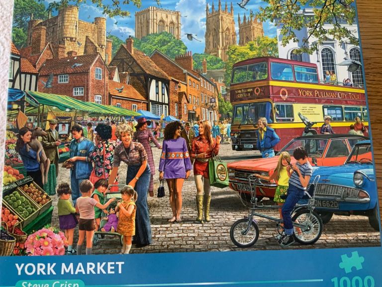 York market 1000 piece jigsaw puzzle 